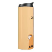 可愛いトラパーソナライズされたガ タンブラー (回転左)