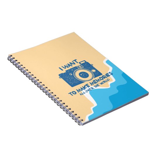 可愛いトラベモダンルジャーナルバックパッカーグローベトロッター ノートブック (右側)