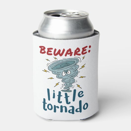 可愛いトルネードに注意 缶クーラー (缶正面)