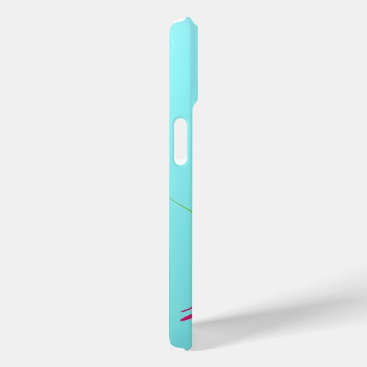 可愛いトレンディーピンクスワローバードバタフライオンアクア Case-Mate iPhoneケース (裏面 / 右)