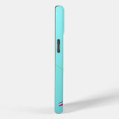 可愛いトレンディーピンクスワローバードバタフライオンアクア Case-Mate iPhoneケース (裏面 / 右)