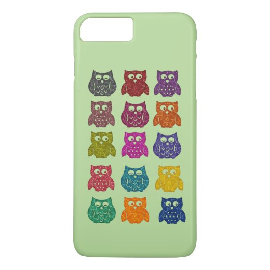 可愛いトレンディーファンシーカラフル抽象芸術 Case-Mate iPhoneケース (裏面)