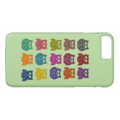 可愛いトレンディーファンシーカラフル抽象芸術 Case-Mate iPhoneケース (裏面(横))