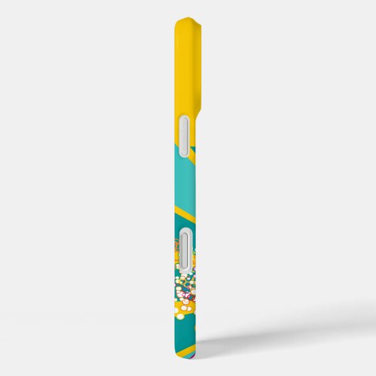 可愛いトレンディーモダンピンクスワローバード Case-Mate iPhoneケース (裏面 / 右)