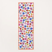 可愛いトレンディー春夏のフローラはヨガマットをピラティス ヨガマット (正面)