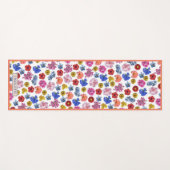 可愛いトレンディー春夏のフローラはヨガマットをピラティス ヨガマット (正面(横))