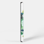 可愛いトンボと蝶の芸術 iPhoneケース (右側面)