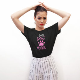 可愛いドキシードッグマムポー Tシャツ