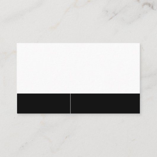 可愛いドギーロゴ 名刺 (裏面)