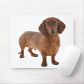 可愛いドシンウィーナーパピードッグラバーギフトダッチシュント マウスパッド (マウス)