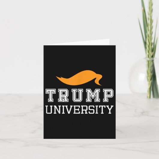 可愛いドナルド・トランプ大学学長ポタス45ギ カード (正面)