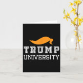 可愛いドナルド・トランプ大学学長ポタス45ギ カード (黄色い花)