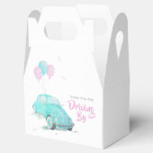 可愛いドライブbyベビーシャワー女の子お気に入りボックス🚗 フェイバーボックス (オープン)