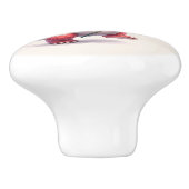 可愛いドラゴンファンタジー好き セラミックノブ (側面)