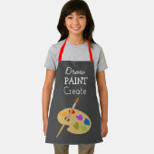 可愛いドロー絵を描はアートパターンの子供を作成 エプロン (インサイチュ)