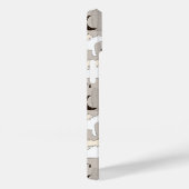 可愛いドードルウッドランドベアパターン Case-Mate iPhoneケース (裏面 / 右)