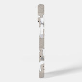 可愛いドードルウッドランドベアパターン Case-Mate iPhoneケース (裏面 / 左)