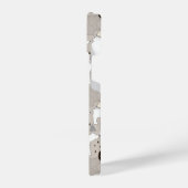 可愛いドードルウッドランドベアパターン iPhoneケース (左側面)