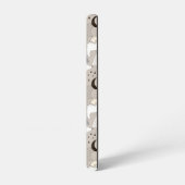 可愛いドードルウッドランドベアパターン SAMSUNG GALAXYケース (左側面)