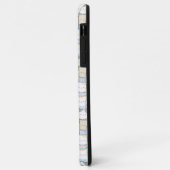 可愛いドードルキッテン顔柄 Case-Mate iPhoneケース (裏面/左)