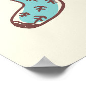 可愛いドードルソックス:スカンジナビアシンプル。 ポスター (角)