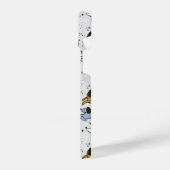 可愛いドードルドッグパターン iPhoneケース (左側面)