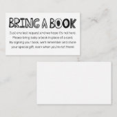 可愛いドードルブッベビー エンクロージャーカード (正面/裏面)