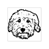 可愛いドードルラバースタンプ – doodle dog gift ラバースタンプ (インプリント)