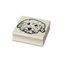 可愛いドードルラバースタンプ – doodle dog gift
