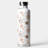 可愛いドードル惑星パターン ウォーターボトル (右面)