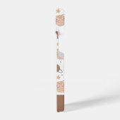 可愛いドードル惑星パターン iPhoneケース (左側面)