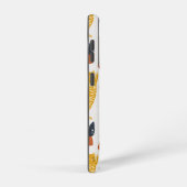 可愛いドードル手描き猫柄 SAMSUNG GALAXYケース (右側面)