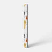 可愛いドードル手描き猫柄 SAMSUNG GALAXYケース (左側面)