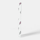 可愛いドードル稲妻ボルトパターン iPhoneケース (右側面)