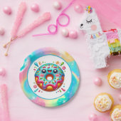 可愛いドーナツ好きのパーティー ペーパープレート (パーティー)