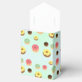 可愛いドーナツ誕生日パーティパターガーリーン フェイバーボックス (オープン)