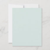 可愛いドーナツAbout You Kidsバレンタインデー ノートカード (裏面)