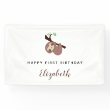 可愛いナスファースト誕生日愛らしいミニマル動物