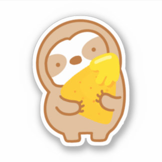 可愛いナチチーズチップスナース シール