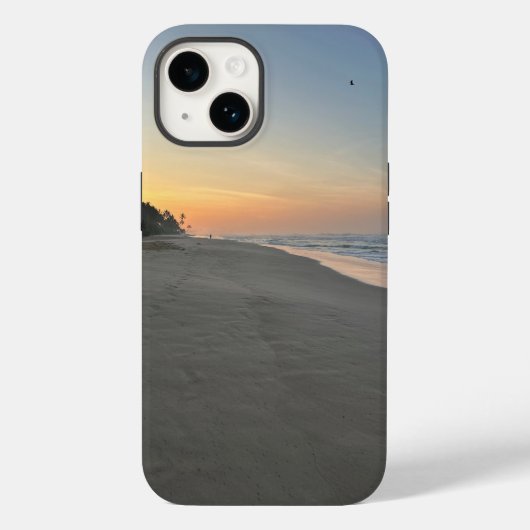 可愛いナチュラかわいらしルビーチ恋人ギフト Case-Mate iPhoneケース (裏面)