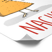 可愛いナチョおもしろいプールパーティーinサルサ ポスター (角)