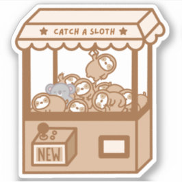 可愛いナツメママシンのビニールステッカー シール