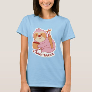 可愛いナマケモノの喫茶店 Tシャツ