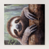 可愛いナマケモノ ジグソーパズル (縦)