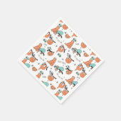 可愛いナマケモノ スタンダードカクテルナプキン (角)