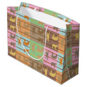 可愛いナマケモノ ラージペーパーバッグ (裏面アングル)