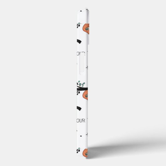 可愛いナマケモノ Case-Mate iPhoneケース (裏面 / 右)