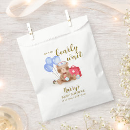 可愛いナースドクターテディベアバルーンベビーシャワー フェイバーバッグ