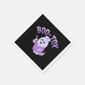 可愛いナース幽霊とボトックス注おもしろい入不気味 スタンダードカクテルナプキン (角)