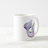 可愛いナールカルトかわいいイラストレーション名前の追加 コーヒーマグカップ (正面右)